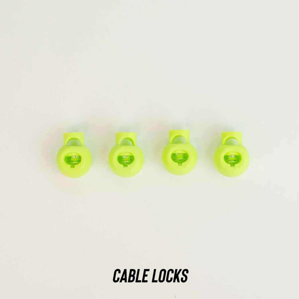 Cable Locks - Medium - Green