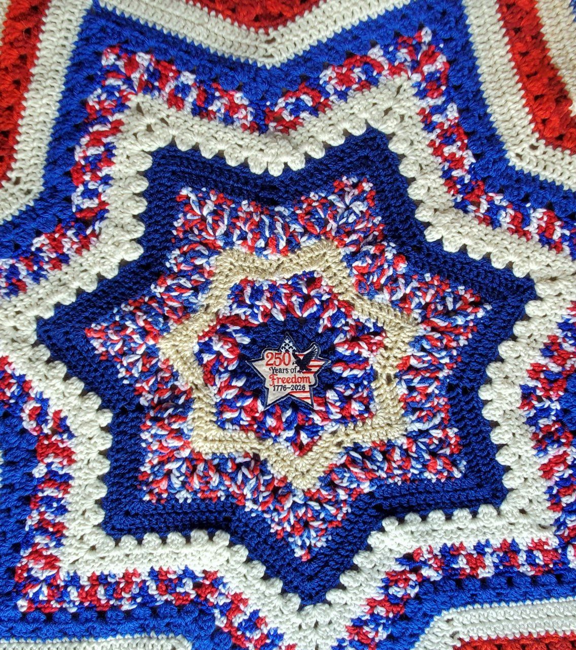 Commemative 250th American Afghan