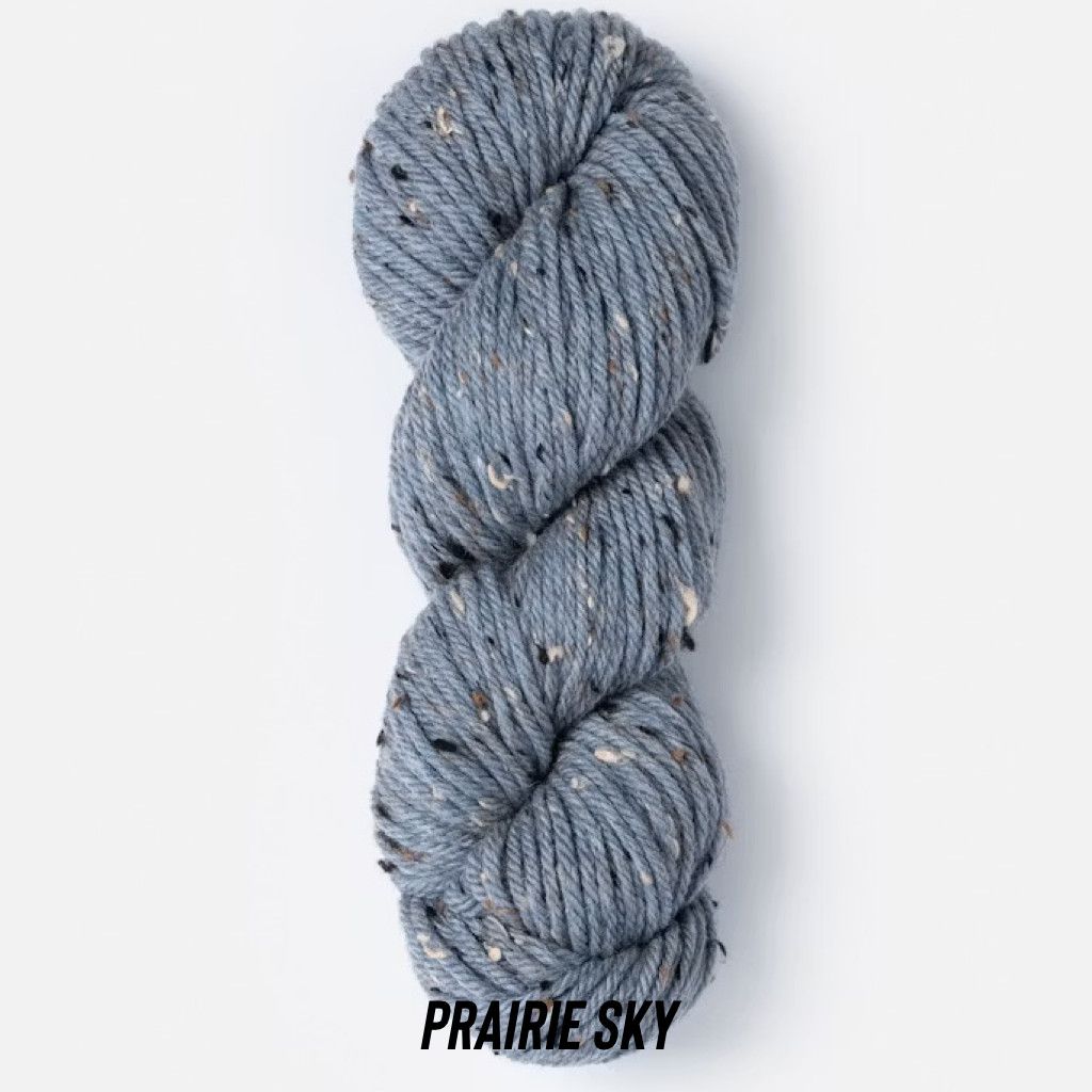 Blue Sky Fibers - Woolstok Tweed, Color: 3304 Prairie Sky, Weight: Aran