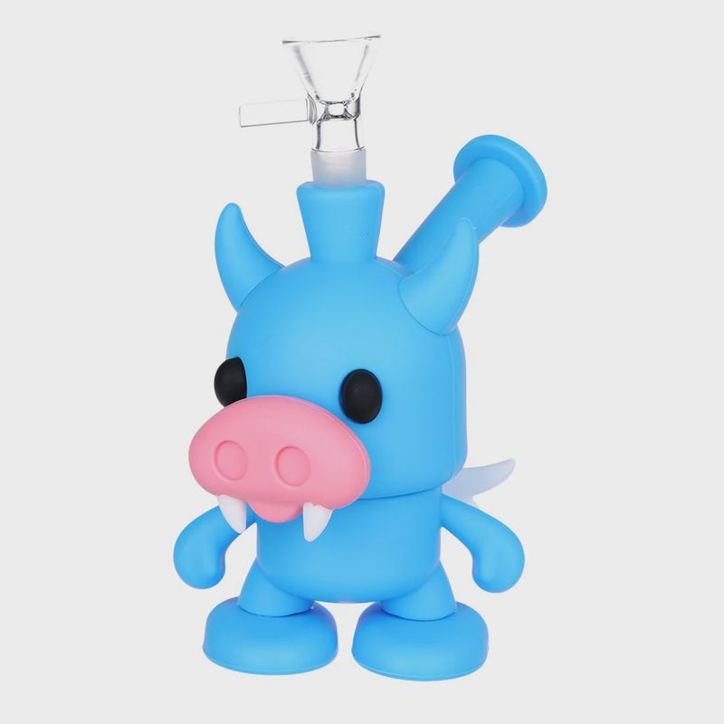 Vampire Cow Silicone Bubbler