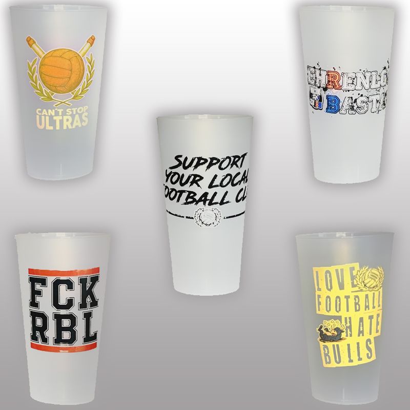Love Football hate Bulls - Becher