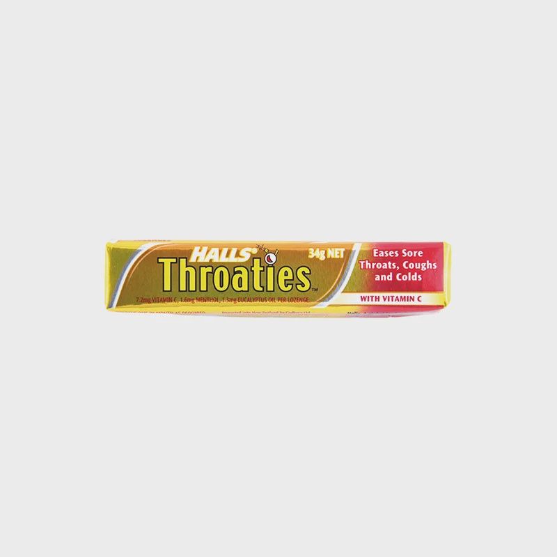 Halls throaties original 34g