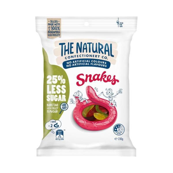 Natural Confectionery Reduced Sugar Sweets