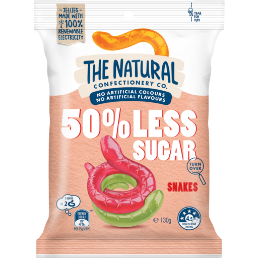 Natural Confectionery Reduced Sugar Sweets