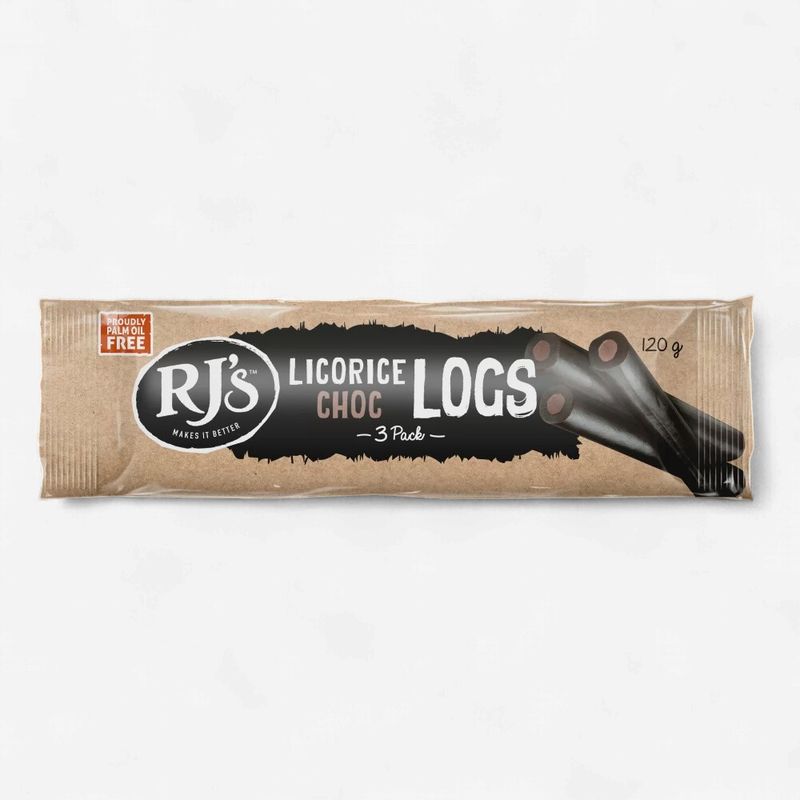 RJ's Licorice Choc Log x 3