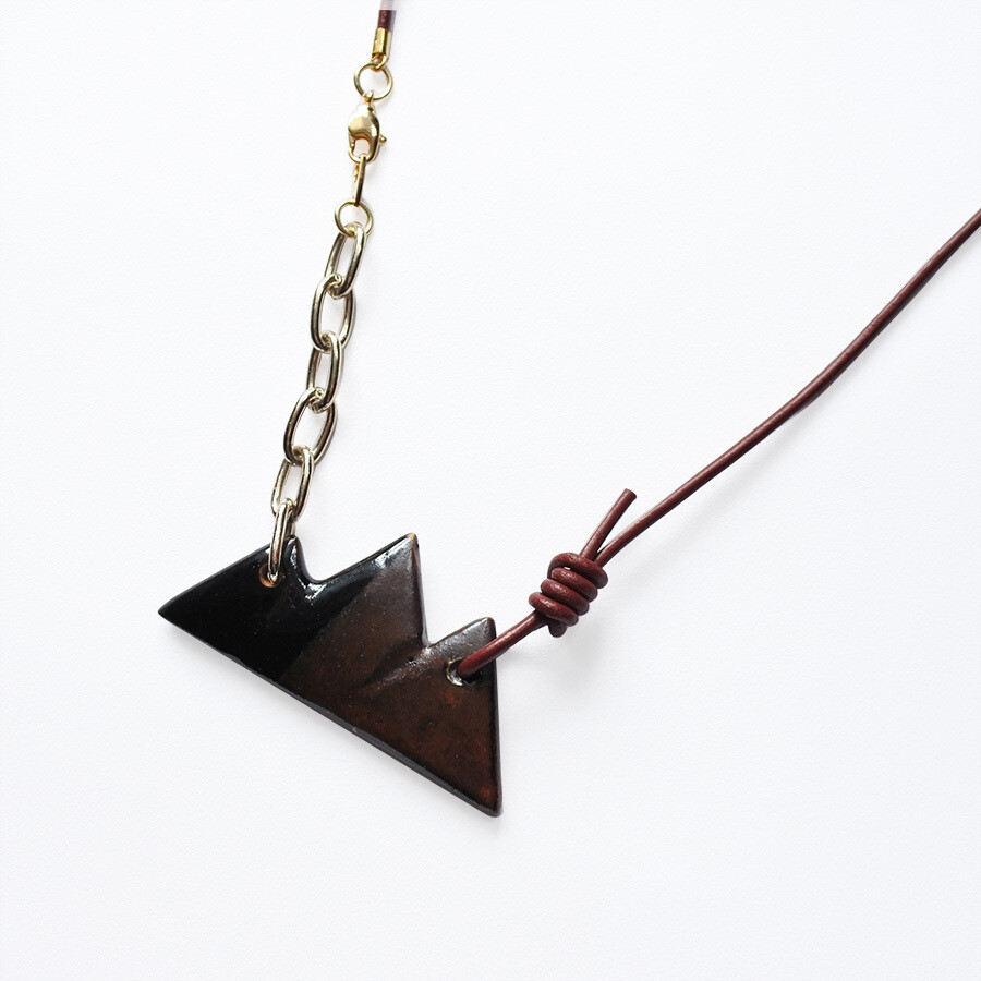 Mountain necklace - Designer Shop, handmade Fashion Accessories, Limited Edition