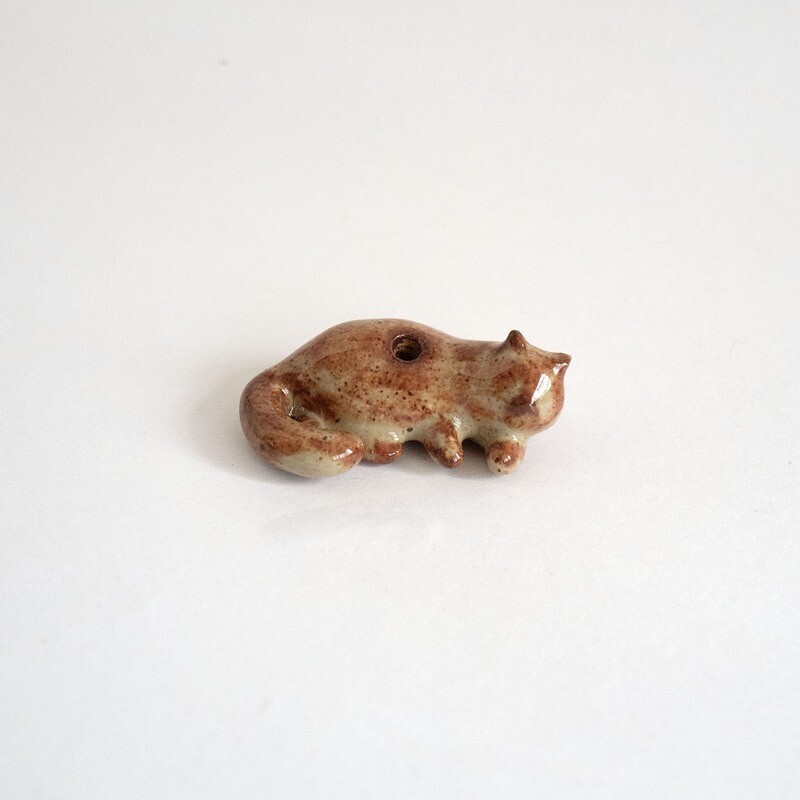 Cat incense holder - furry friend, cat lover