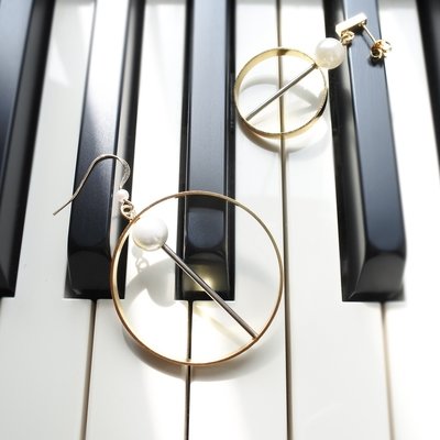 Asymmetrical earrings — designer shop, Gifts For Her, Fashion Accessories 