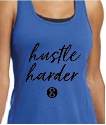 "Hustle Harder" Women's Tank