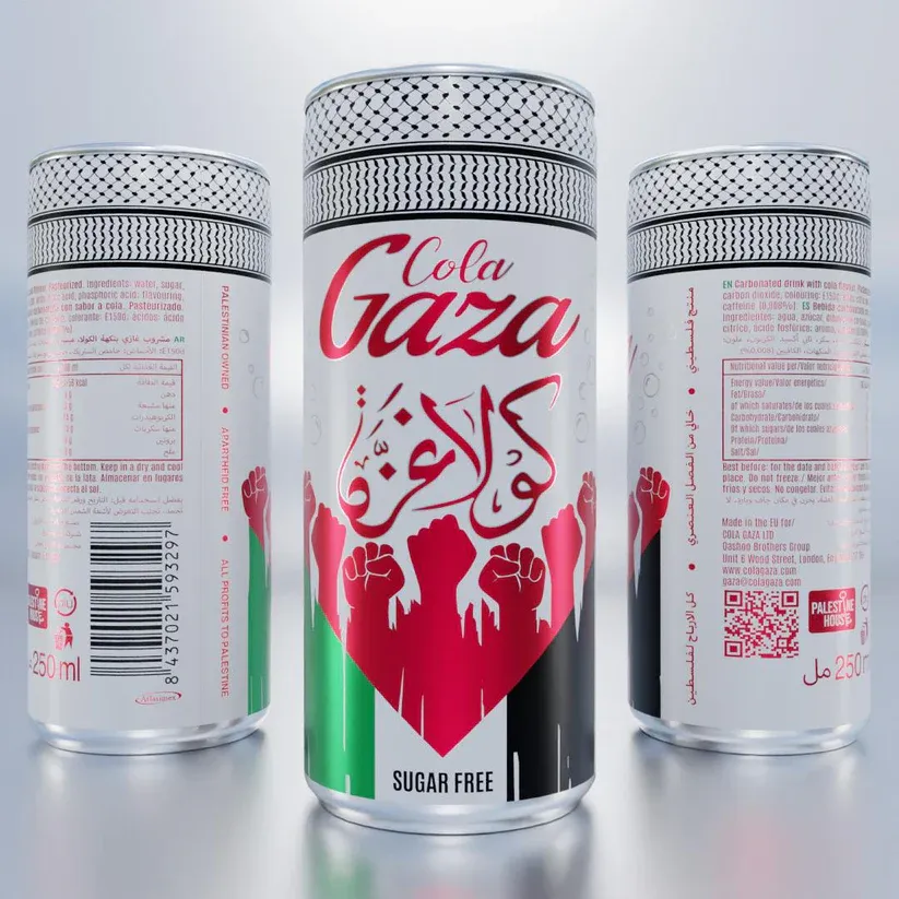 Gaza Cola Sugar Free Case (24 x 250mL Cans)