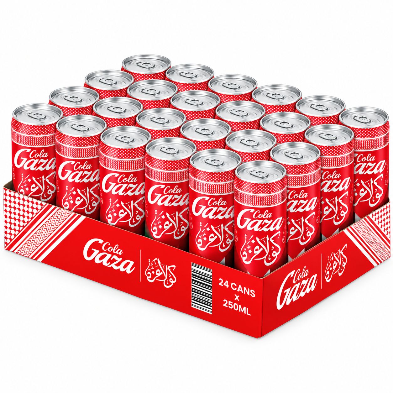 Gaza Cola Case (24 x 250mL Cans)