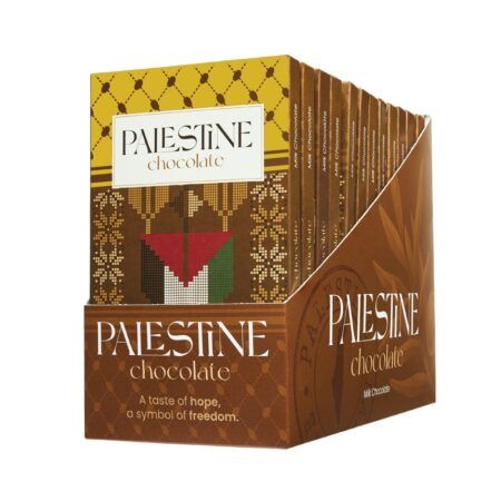 Palestine Chocolate - Milk Chocolate with Roasted Corn 100gx12Pk