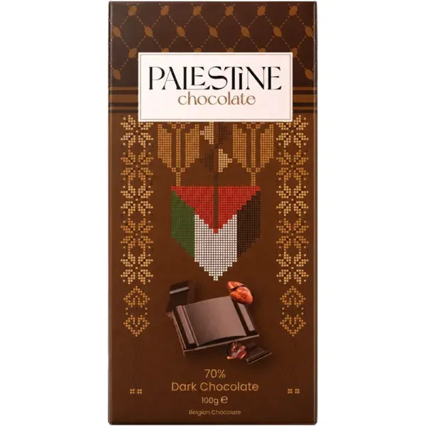 Palestine Chocolate - 70 % Dark Chocolate 100g