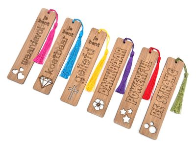 Boekenleggers set van 6 stuks