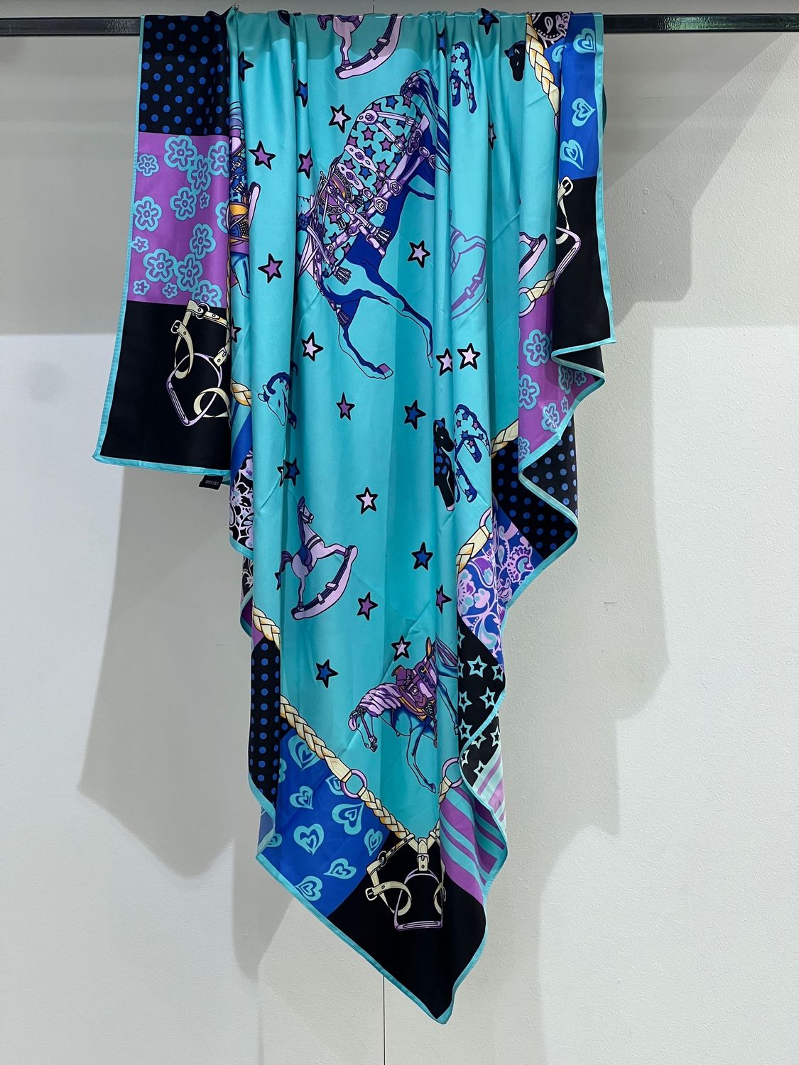 Foulard/Pareo Anna Rock Milano 100% seta