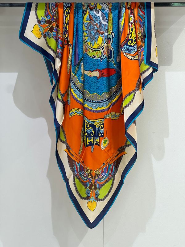 Foulard/Pareo Anna Rock Milano 100% seta