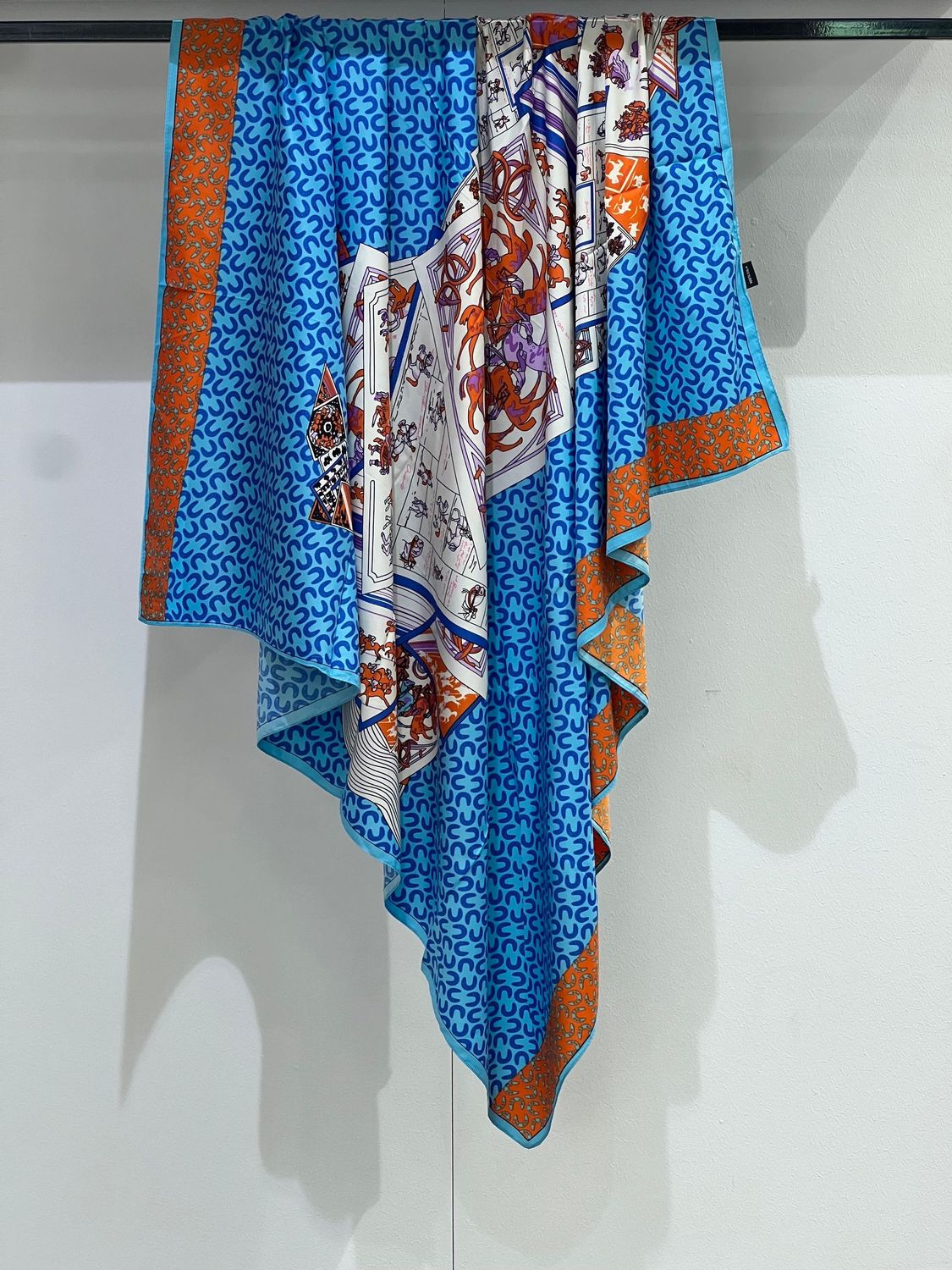 Foulard/Pareo Anna Rock Milano 100% seta