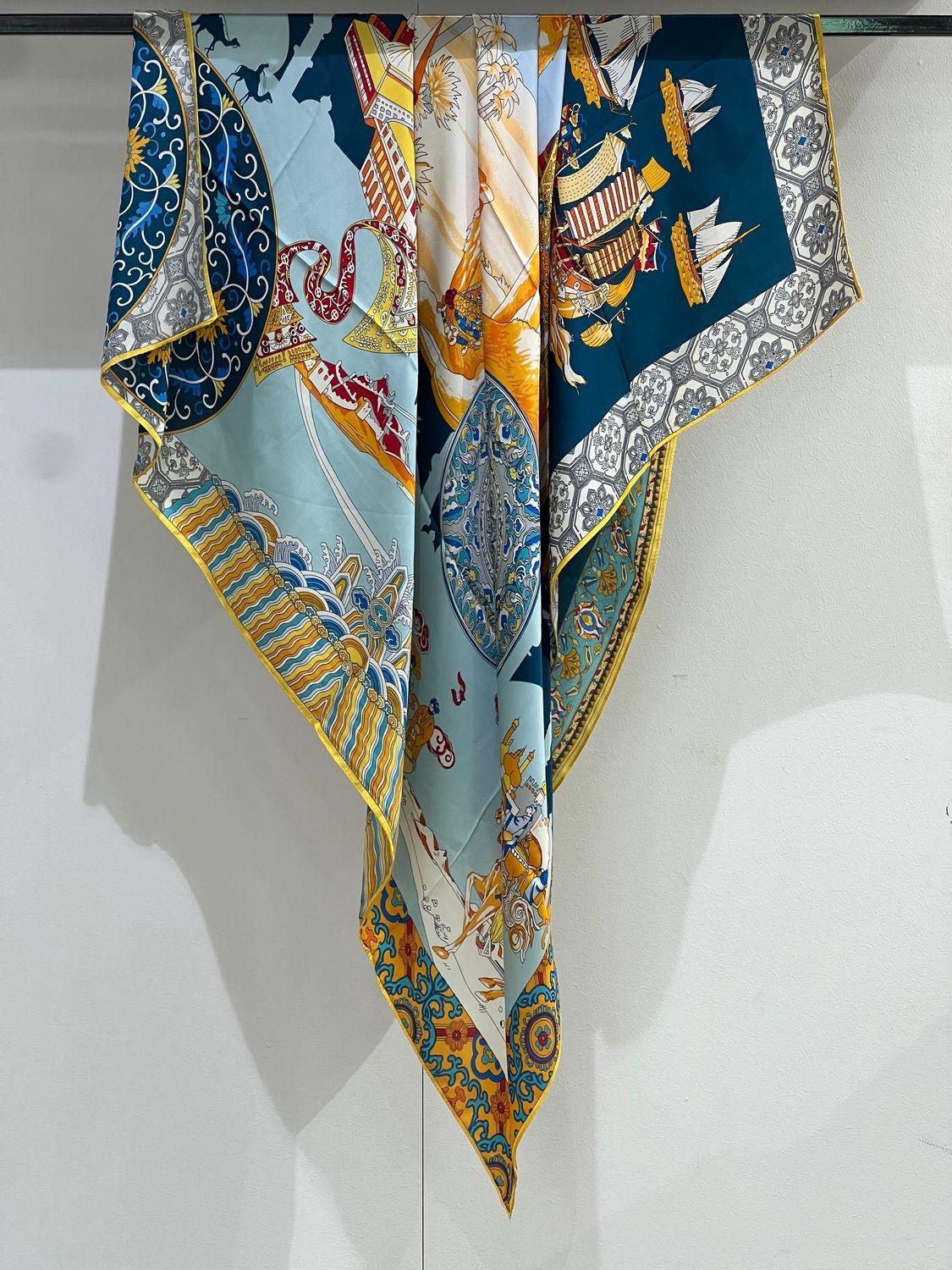 Foulard/Pareo Anna Rock Milano 100% seta