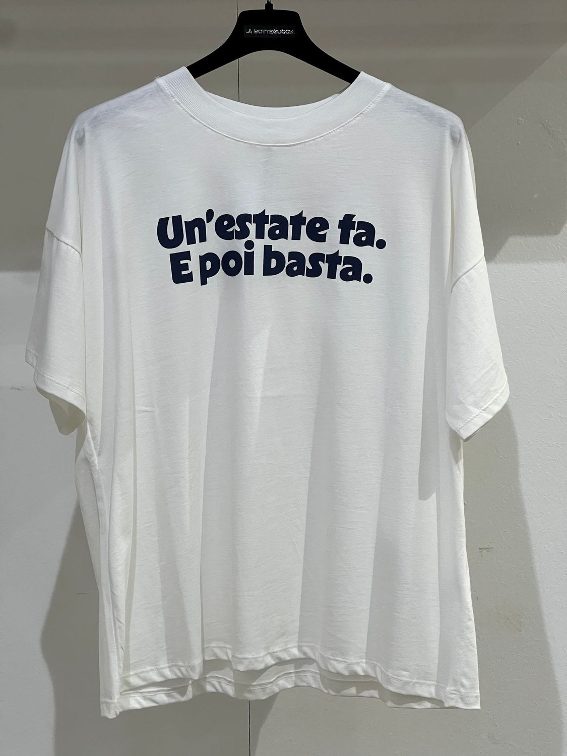 T-Shirt Vicolo "Un'estate fa. E poi basta" TAGLIA UNICA