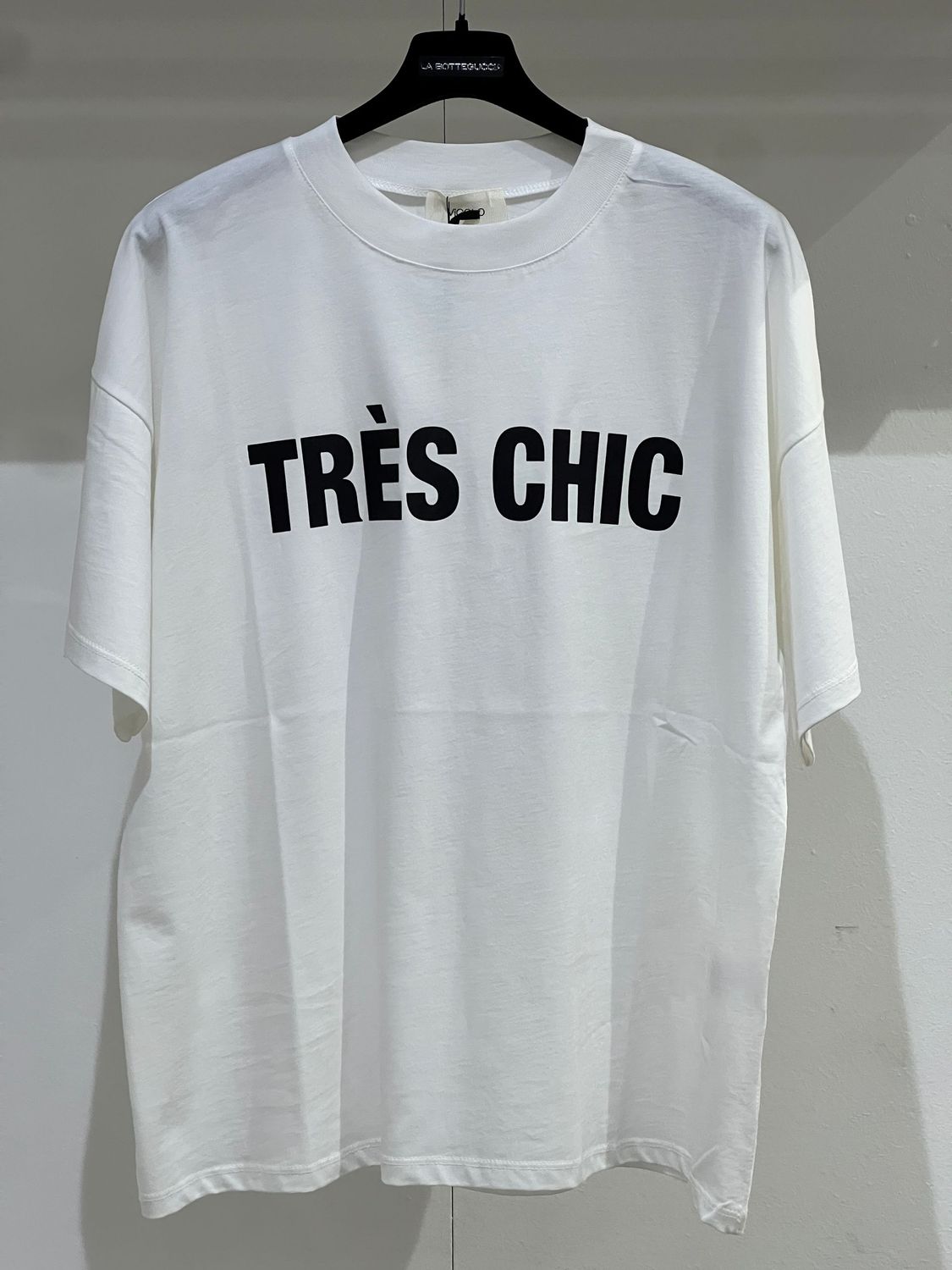 T-Shirt Vicolo "Très chic" TAGLIA UNICA