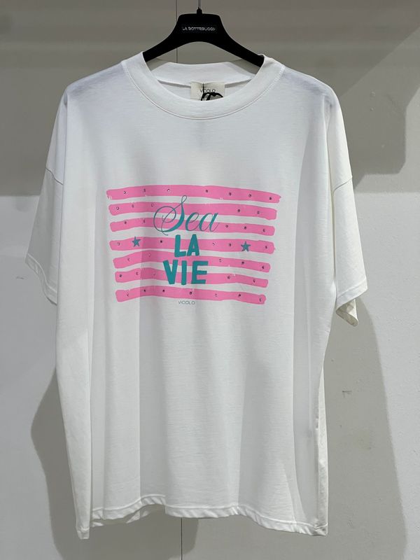 T-Shirt Vicolo "Sea la vie" TAGLIA UNICA