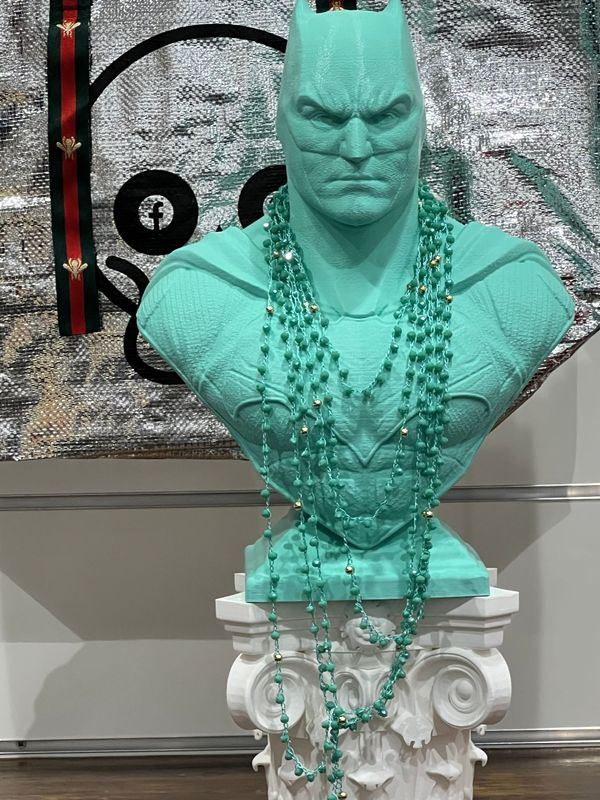 Collana a sfere piccole Kontatto azzurra
