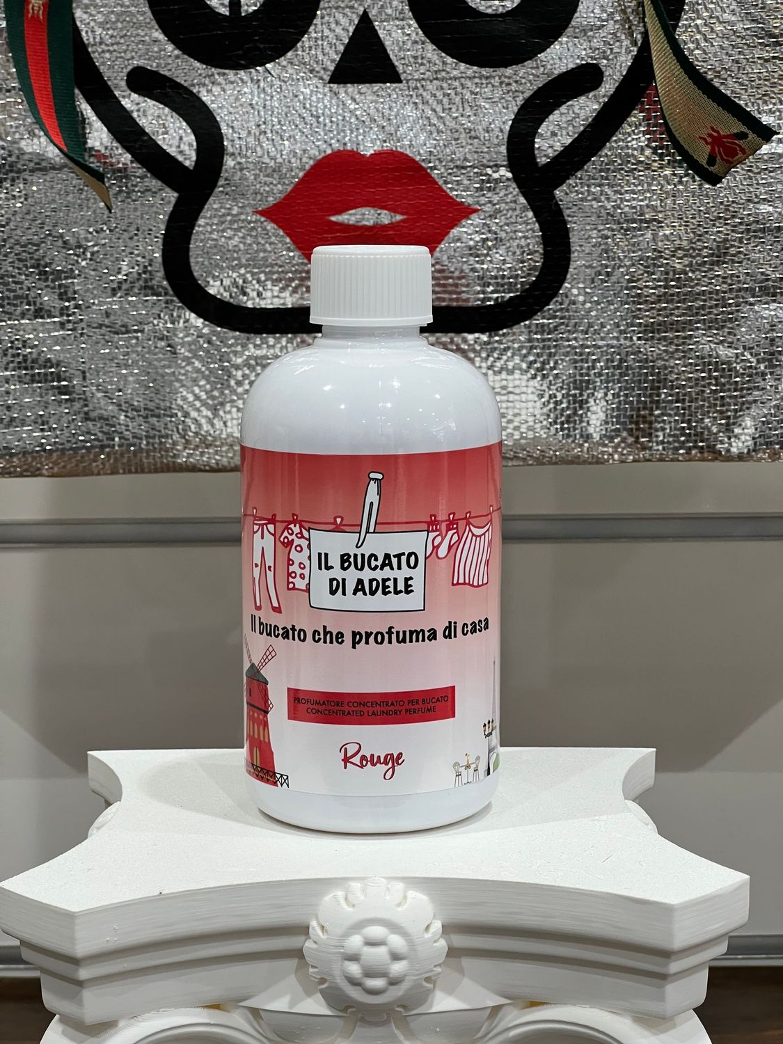 Il Bucato di Adele - Profumatore concentrato per bucato "rouge" (500 ml)