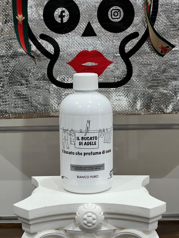 Il Bucato di Adele - Profumatore concentrato per bucato "bianco puro" (500 ml)