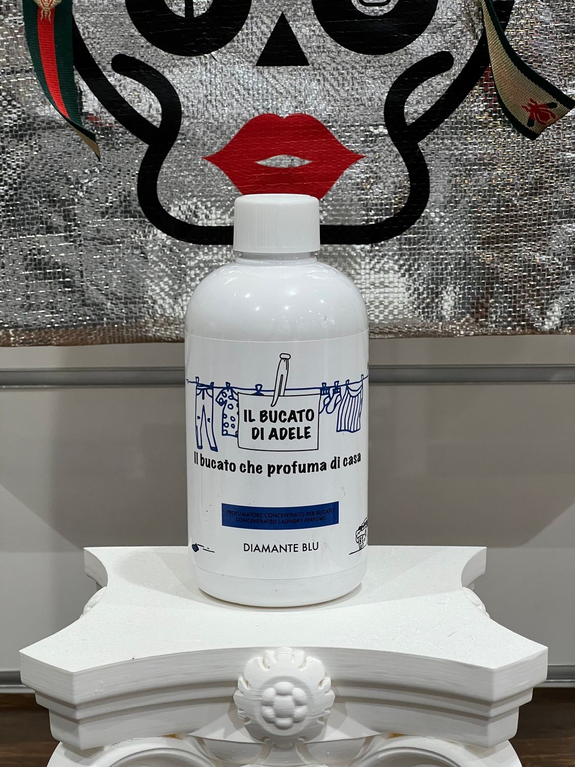 Il Bucato di Adele - Profumatore concentrato per bucato "diamante blu" (500 ml)