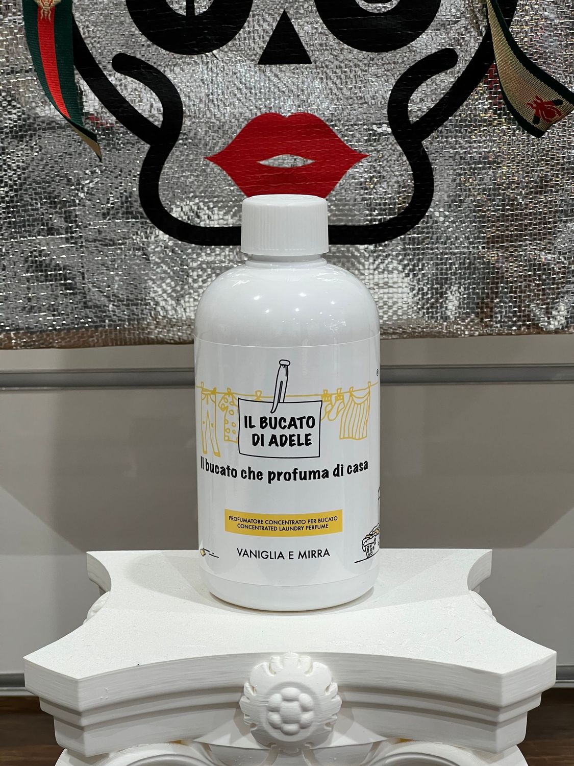 Il Bucato di Adele - Profumatore concentrato per bucato "vaniglia e mirra" (500 ml)