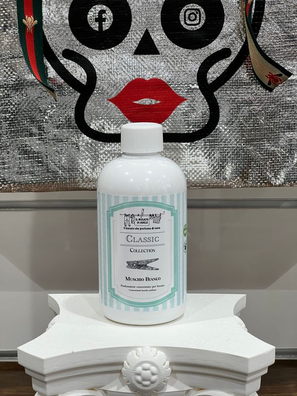 Il Bucato di Adele - Profumatore concentrato per bucato "muschio bianco" (500 ml)