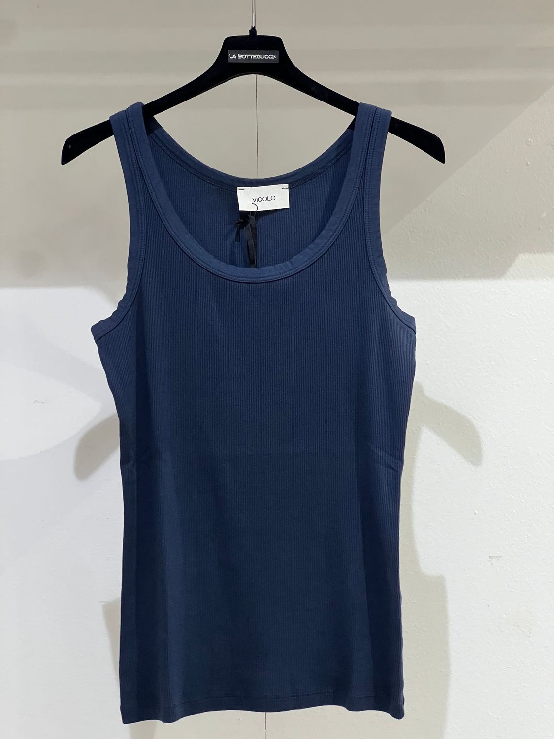 Canotta in cotone Vicolo blu