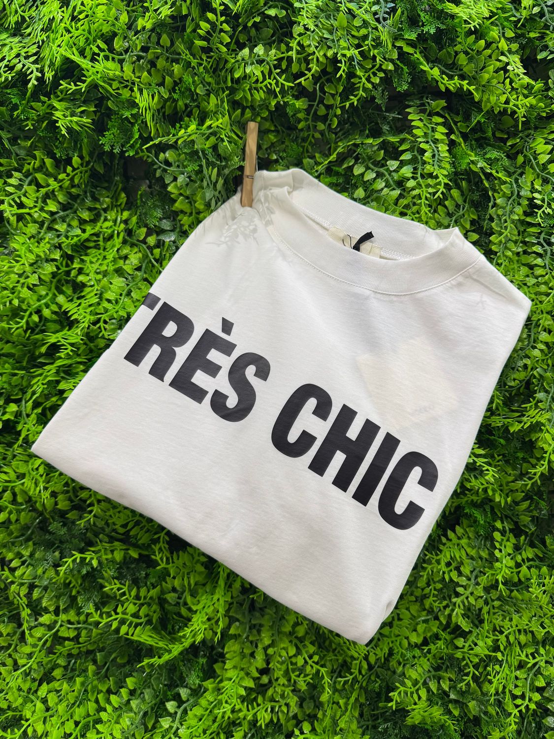 T-Shirt Vicolo "Très chic" TAGLIA UNICA
