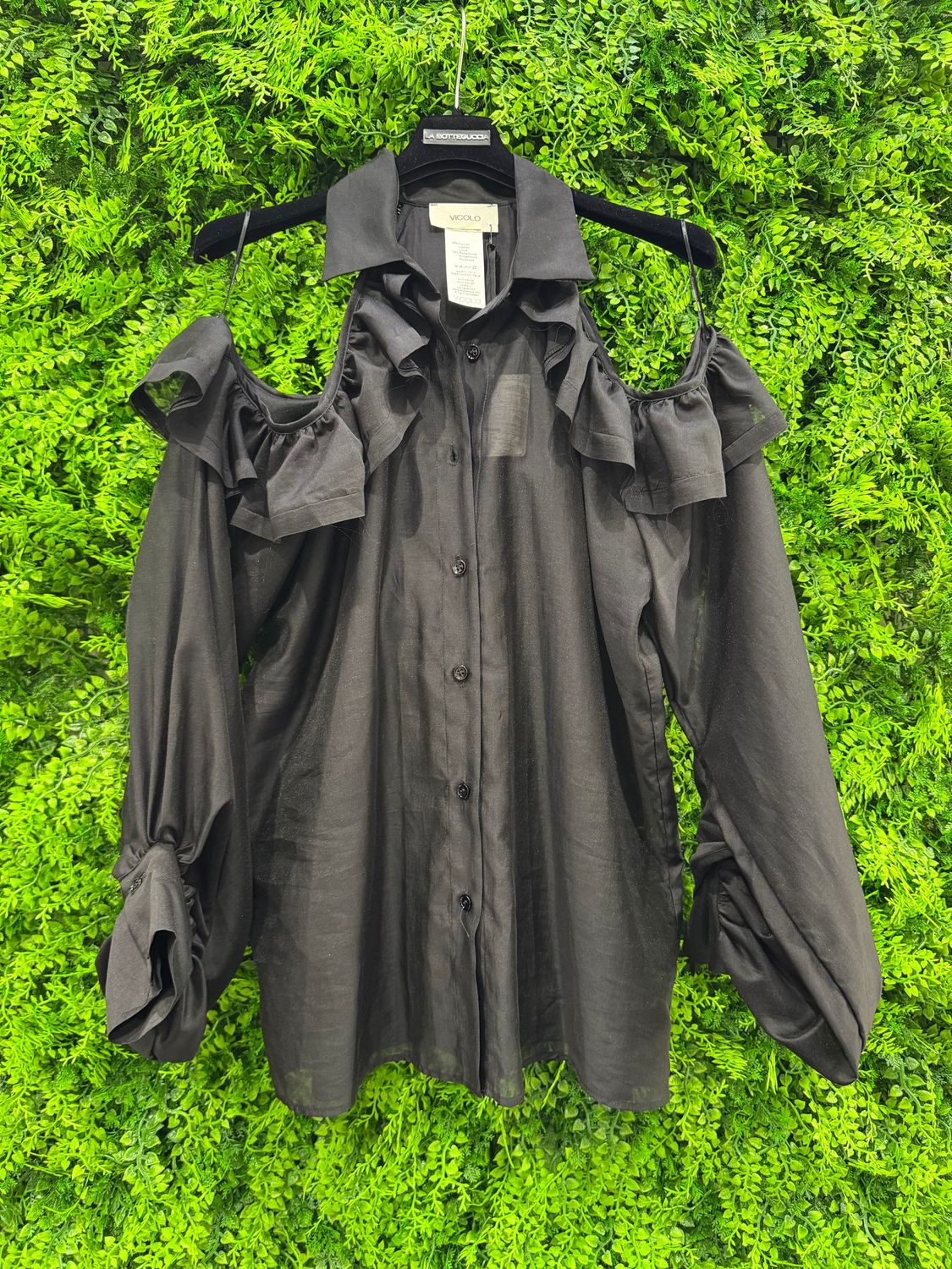 Camicia Vicolo nera TAGLIA UNICA