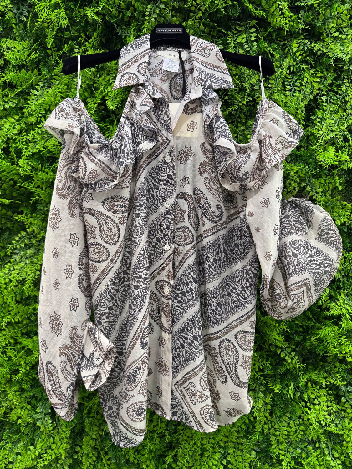 Camicia Vicolo bandana TAGLIA UNICA