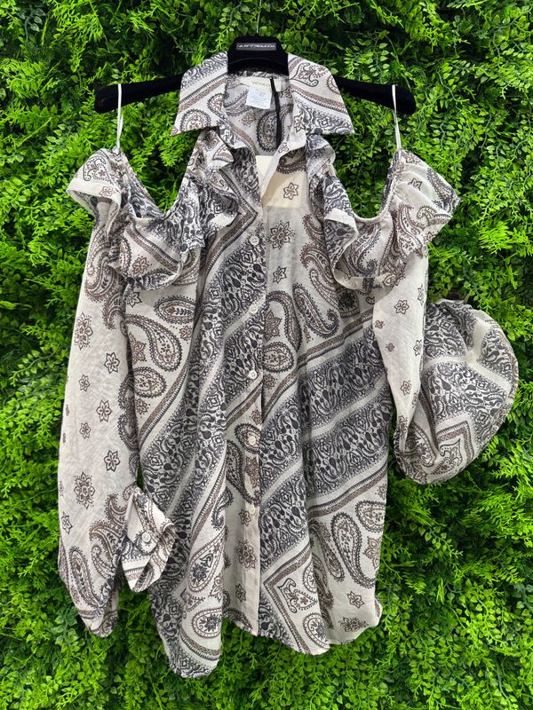 Camicia Vicolo bandana TAGLIA UNICA Camicia Vicolo bandana TAGLIA UNICA