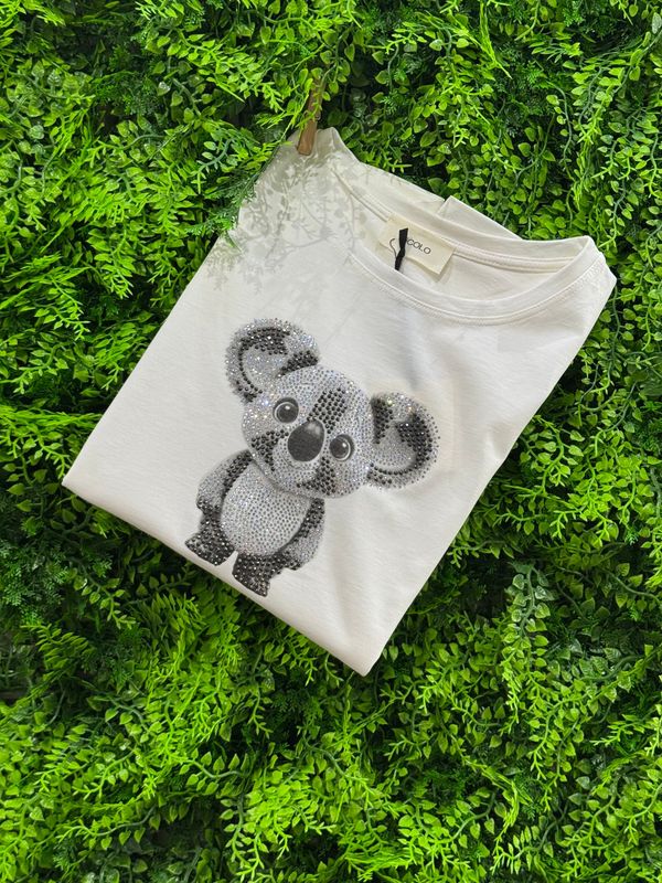 T-Shirt Vicolo T-Shirt Vicolo "Koala glitterato" TAGLIA UNICA