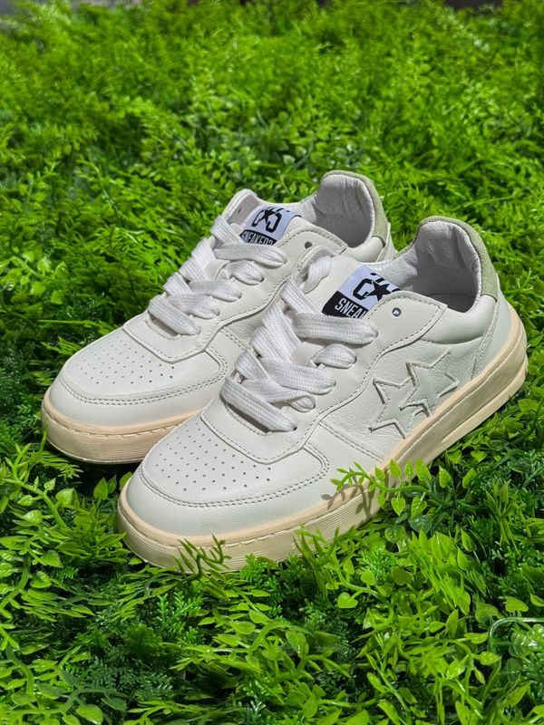 Sneaker 2STAR White Green