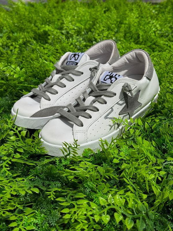 Sneaker 2STAR White Grey
