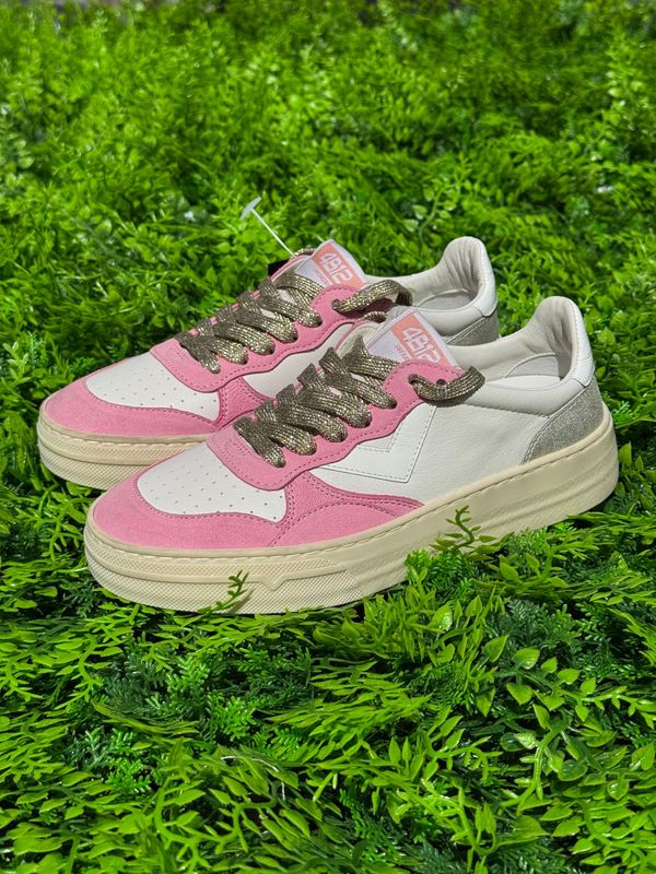 Sneaker 4B12 HYPER Bianco Ciclamino Sneaker 4B12 HYPER Bianco Ciclamino