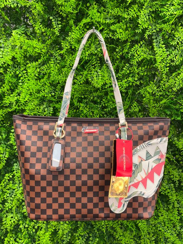 BAG Damier Flower Shark