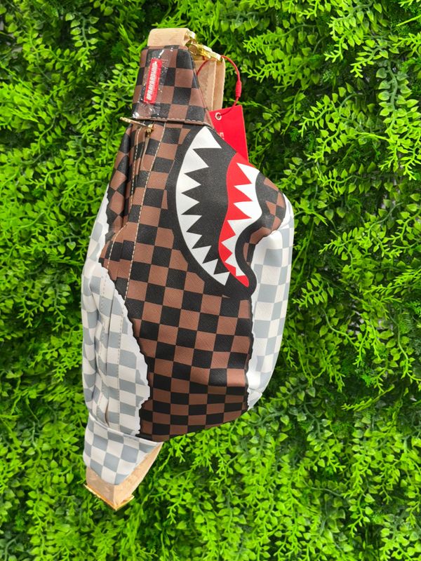 MARSUPIO Damier Bicolor Shark