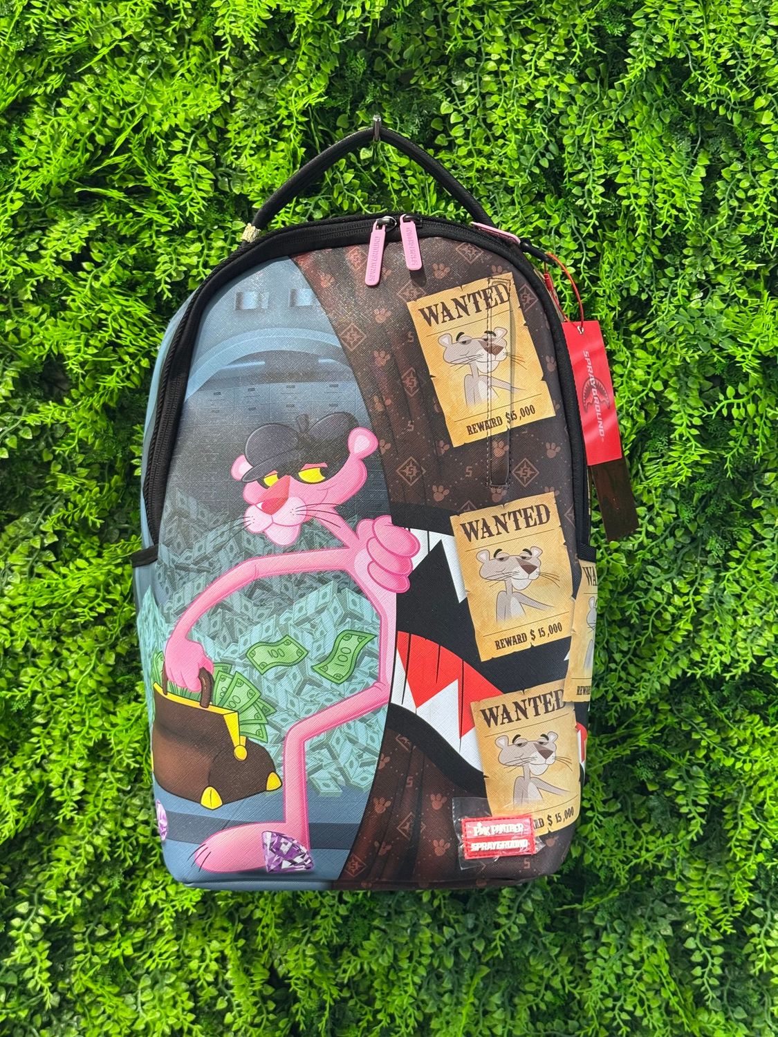 BACKPACK Pink Panther Burglar Escape