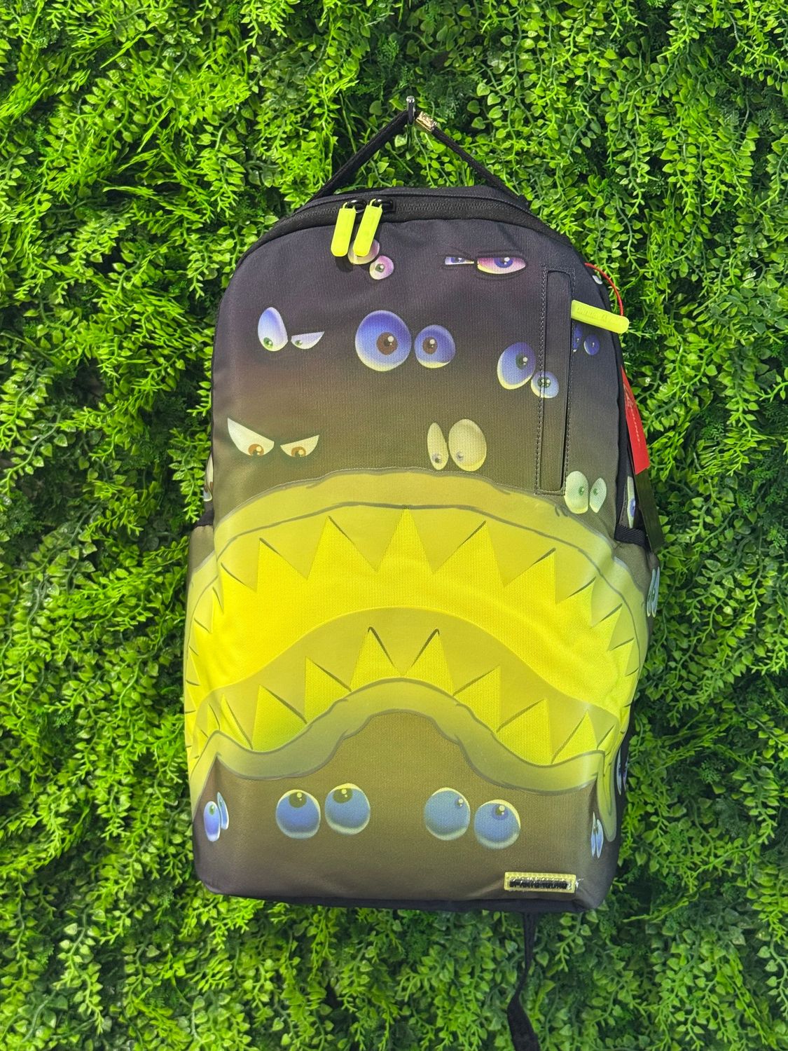BACKPACK Tessuto Eyes On Glow In The Dark Effect