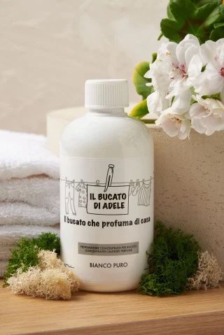 Il Bucato di Adele - Profumatore concentrato per bucato "bianco puro" (500 ml)