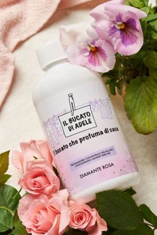 Il Bucato di Adele - Profumatore concentrato per bucato "diamante rosa" (500 ml)