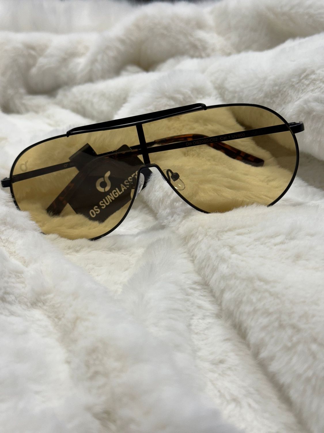 Occhiali da sole OS Sunglasses Dili giallo