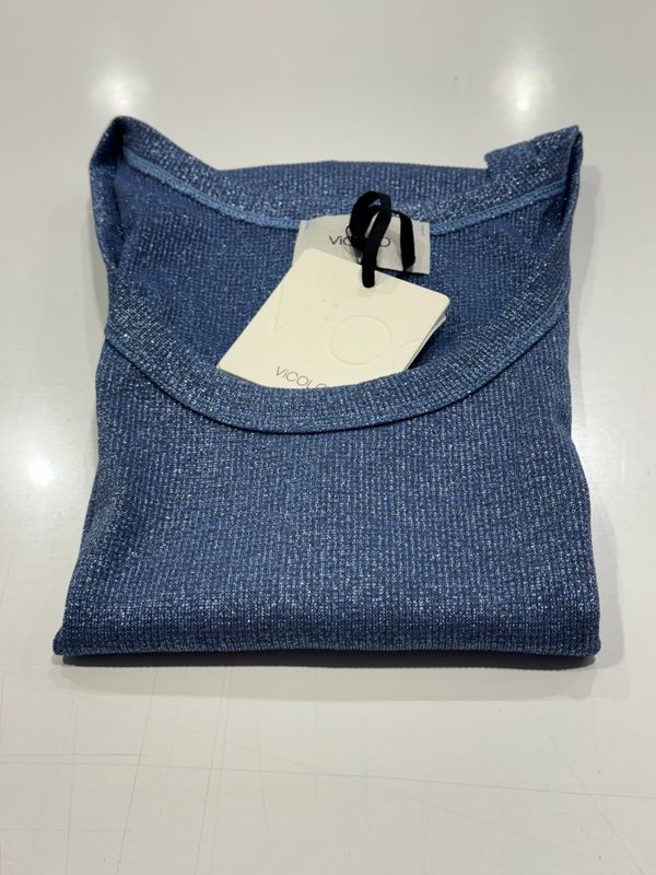 Canotta lurex Vicolo Carta da Zucchero