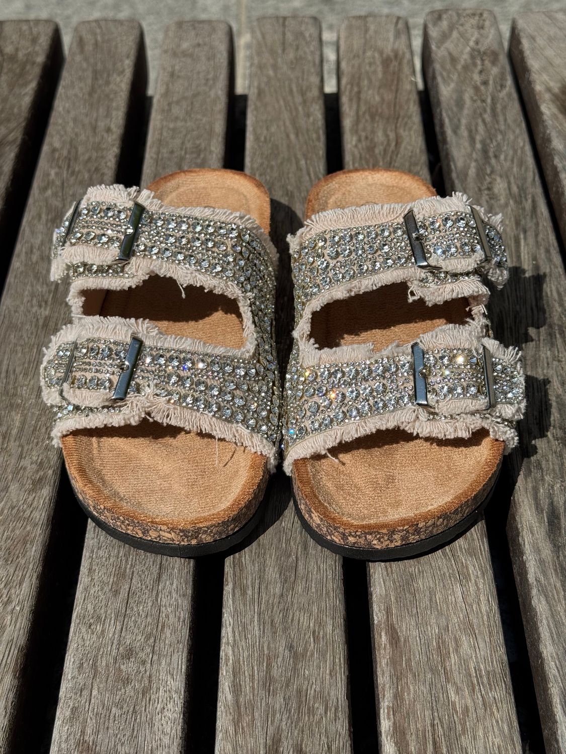 Ciabatta Fashion Rose STRASS