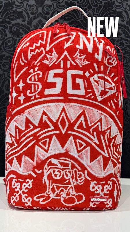 BACKPACK Tessuto Graffiti Wall